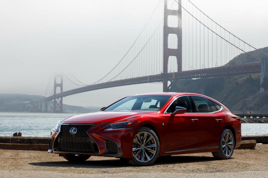  Lexus LS500 AWD F-Sport 2017 года  (NA) (фото 8 из 30)